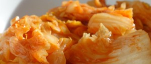 Kimchee made with guchujang